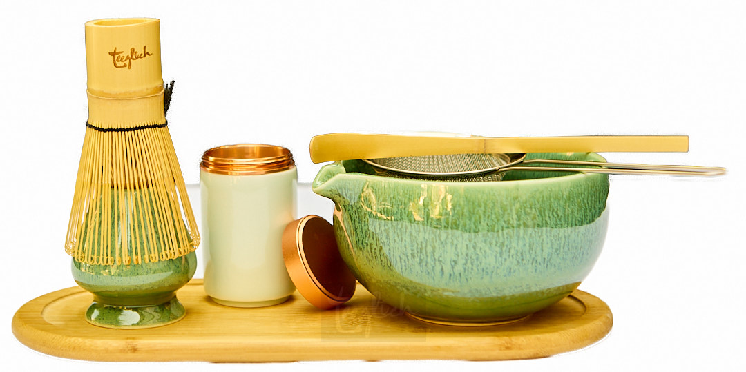 Matcha Set 7 Teile - Grün - Brewed